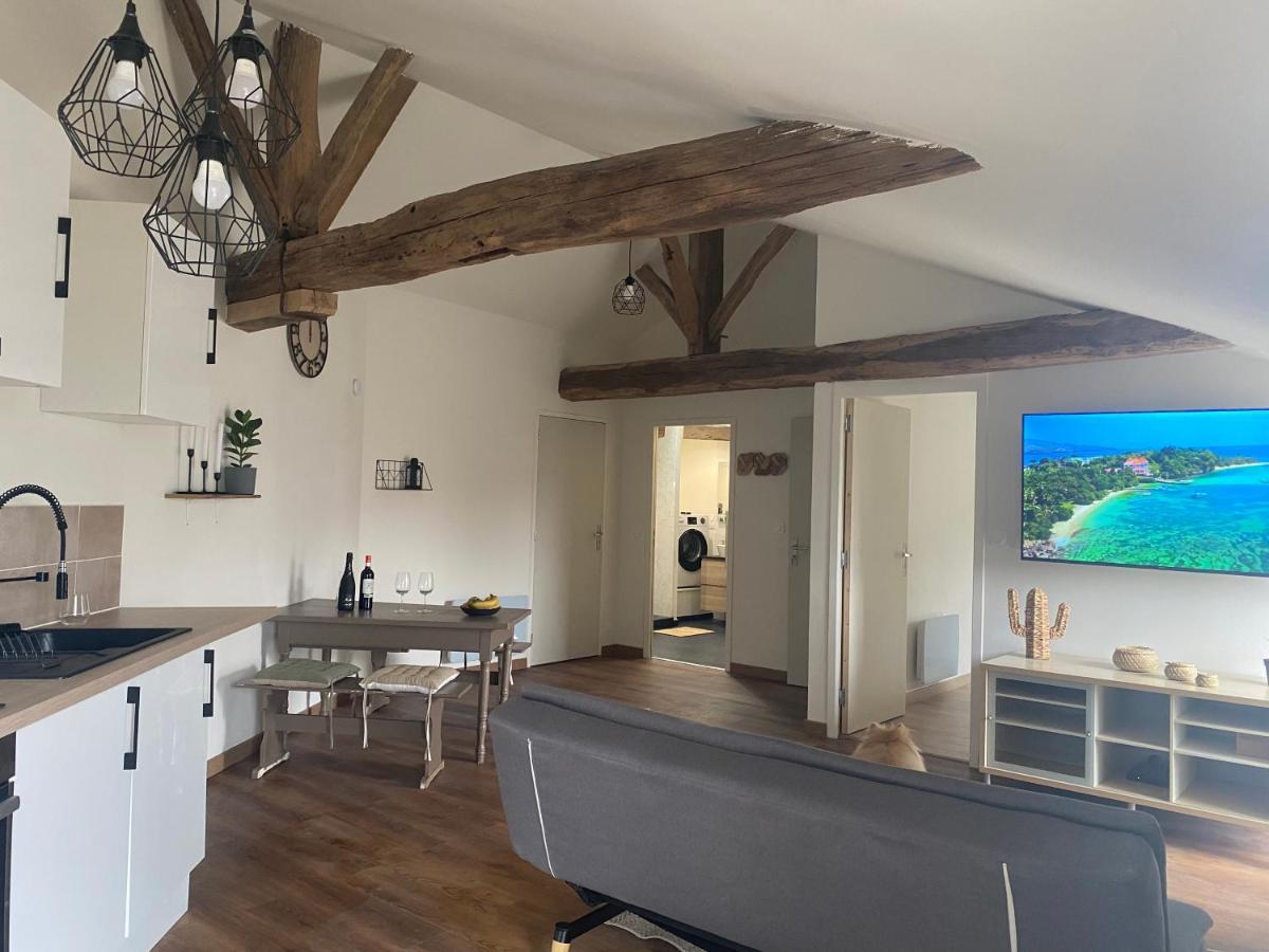 Charmant Appartement Avec Spa Фонтене-ле-Комт Экстерьер фото