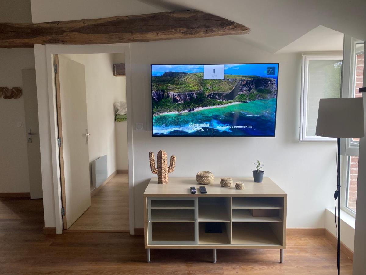 Charmant Appartement Avec Spa Фонтене-ле-Комт Экстерьер фото
